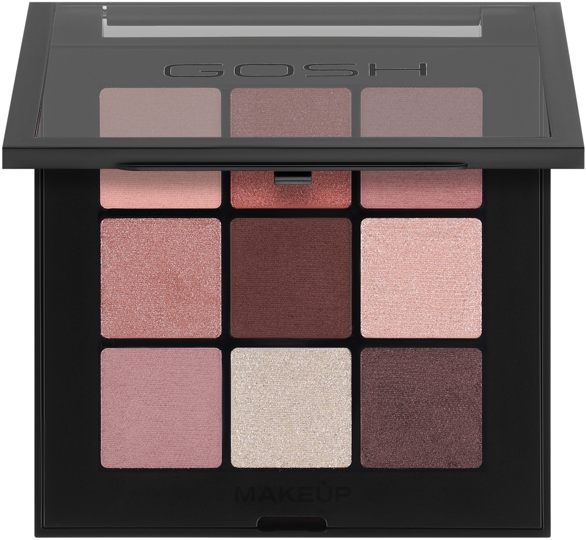 Eyeshadow Palette, 8 g - Gosh Copenhagen Eyedentity Palette Shadow — photo 001 - Be Honest