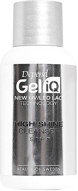 Gel Polish Gloss - Depend Cosmetic Gel iQ High Shine Cleanser Step 5 — photo N4