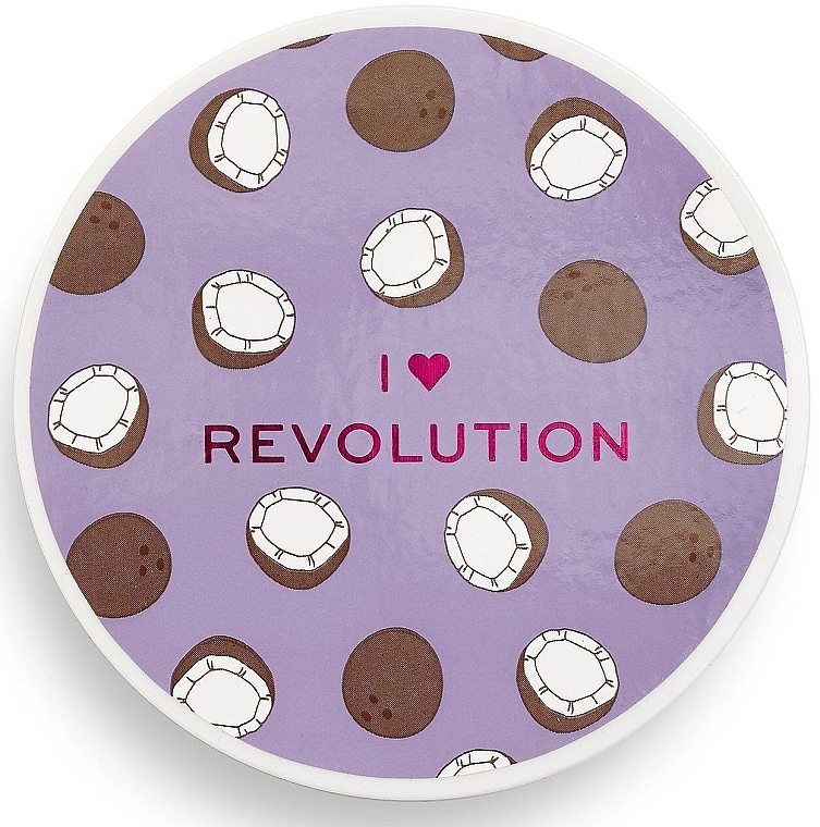 Face Baking Powder Coconut - I Heart Revolution Loose Baking Powder Coconut — photo N6