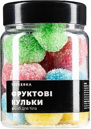 Body Scrub "Fruity Balls" - Tsukerka Body Scrub — photo N1