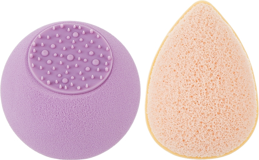 Makeup Sponge+ Set, 3 pcs - Real Techniques Sponge Set Glow Radiance Complexion Kit — photo N3