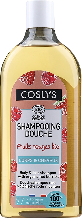 Red Berries Hair & Body Shampoo - Coslys Body&Hair Shampoo — photo N3