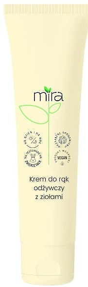 Nourishing Herbal Hand Cream - Mira — photo N1