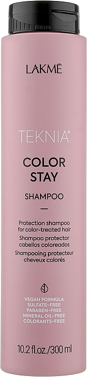 Sulphate-Free Color Protection Shampoo - Lakme Teknia Color Stay Shampoo — photo N1