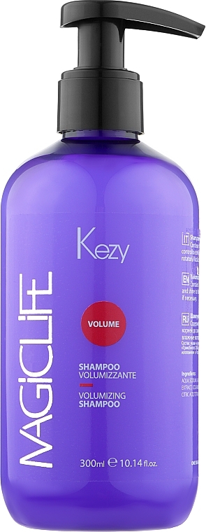 Volumizing Shampoo - Kezy Magic Life Volumizing Shampoo — photo N3