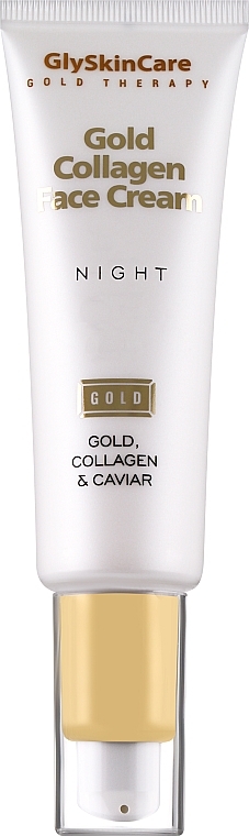 Gold Collagen Night Cream - GlySkinCare Gold Collagen Night Face Cream — photo N1