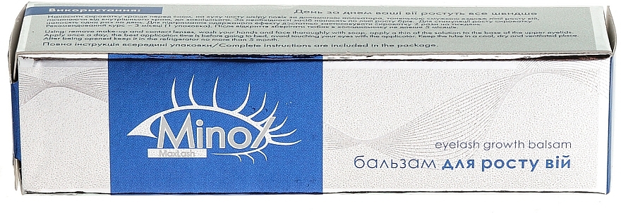 Lash Growth Balm - MinoX ML Eyelash Growth Balsam — photo N1