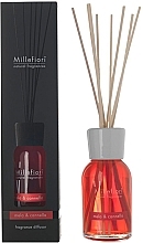 Fragrances, Perfumes, Cosmetics Apple & Cinnamon Reed Diffuser - Millefiori Milano Natural Diffuser Mela & Cannella