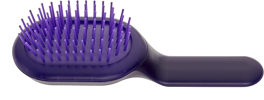 Hair Brush, purple - Janeke Bag Curvy Hairbrush — photo N1