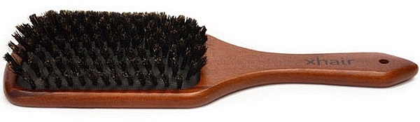 Hair Brush, 25.3 x 8 cm, wooden, with natural bristles - Xhair — photo N2