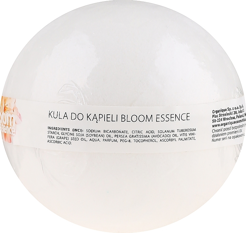 Fizzy Bath Bomb "Bloom Essence" - Organique HomeSpa — photo N2
