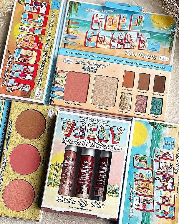 Makeup Palette - theBalm Voyage Tropics Powder Trio — photo N22