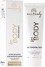 Fragrances, Perfumes, Cosmetics Depilatory Cream - One&Only Cosmetics For Body For Women Ultra Sensitive Instant Hair Removal Cream