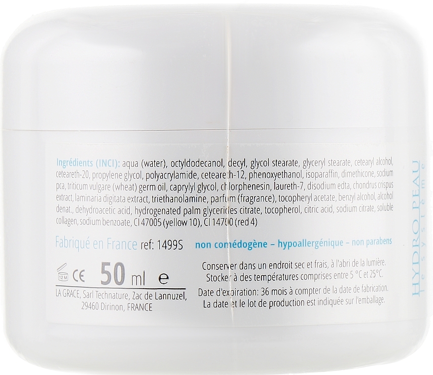 Face Cream with Collagen & Active Moisturizing Factor - La Grace Triple Hydra Cream — photo N10