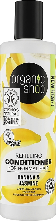 Banana & Jasmine Conditioner - Organic Shop Conditioner — photo N1