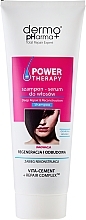 Fragrances, Perfumes, Cosmetics Hair Serum-Shampoo "Repair & Reconstruction" - Dermo Pharma Power Therapy Deep Repair & Reconstruction Shampoo