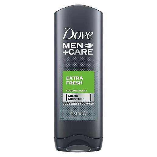 Shower Gel  - Dove Men+Care Extra Fresh Micro Moisture Body and Face Wash — photo N1