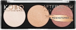 Fragrances, Perfumes, Cosmetics Highlighter Palette - Kodi Professional Afterglow Face Illuminating