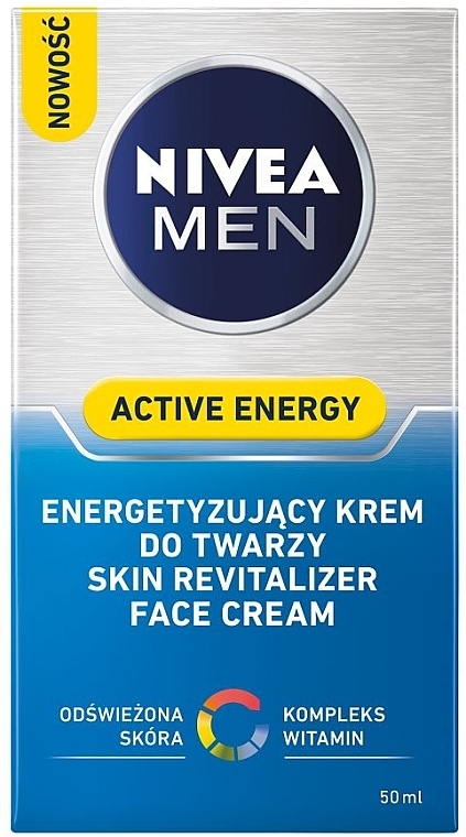 Face Cream "Active Energy" - NIVEA MEN Active Energy — photo N2