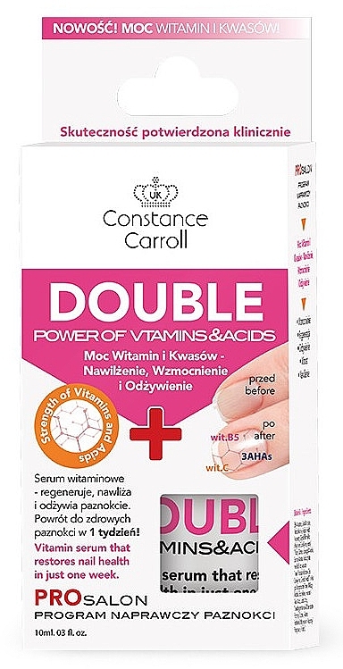 Nail Serum - Constance Carroll Double Power of Vitamins&Acids Nail Serum — photo N3