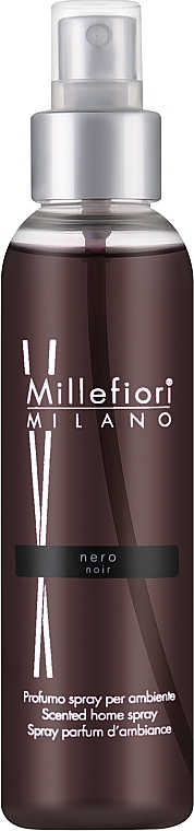 Home Fragrance Spray - Millefiori Milano Natural Nero Home Spray — photo N1