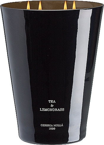 Scented Candle 'Tea and Lemongrass' - Cereria Molla Scented Candle Tea & Lemongrass — photo N1