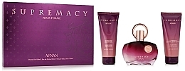 Fragrances, Perfumes, Cosmetics Afnan Perfumes Supermacy Femme Purple - Set (edp/100ml + sh/gel/100ml + b/lot/100ml)