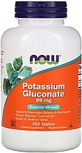 Potassium Gluconate, 99 mg - Now Foods Potassium Gluconate — photo N3