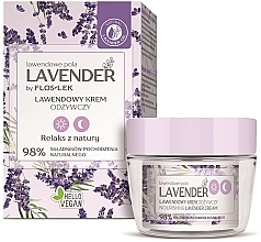 Fragrances, Perfumes, Cosmetics Nourishing Lavender Day & Night Cream - Floslek Nourishing Lavender Cream