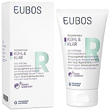 Face Cleansing Cream - Eubos Med Cool & Calm Redness Relieving Cream Cleanser — photo N1