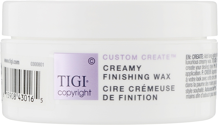 Hair Cream Wax - Tigi Copyright Creamy Finishing Wax — photo N5