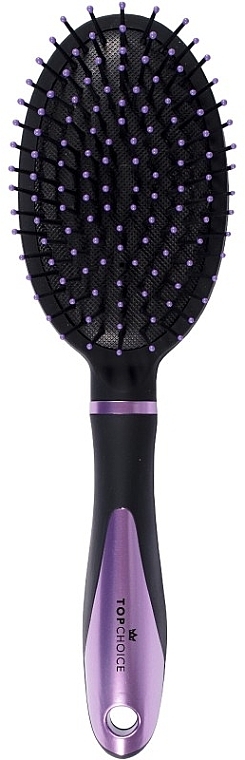 Massage Hair Brush "Lilac Chic", 64432 - Top Choice — photo N2