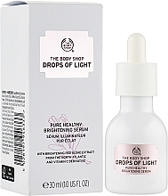 Brightening Serum - The Body Shop Drops Of Light Pure Healthy Brightening Serum — photo N2