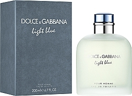 Dolce & Gabbana Light Blue pour Homme - Eau de Toilette — photo N2