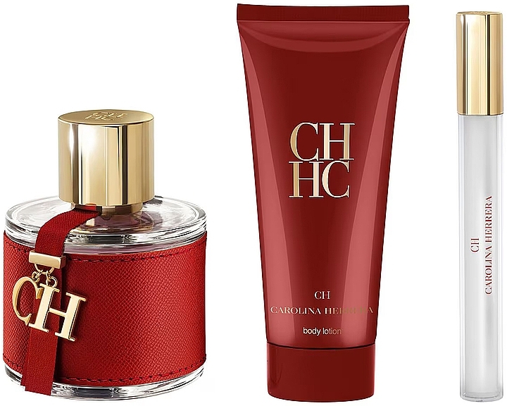 Carolina Herrera CH - Set (edt/100ml + edt/10ml + b/lot/100ml) — photo N3