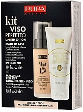 Set - Pupa Kit Viso Perfetto Made To Last Foundation And Maschera Peel Off Illuminante — photo N1