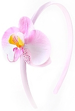 Fragrances, Perfumes, Cosmetics Pink Orchid Hair Hoop - Katya Snezhkova