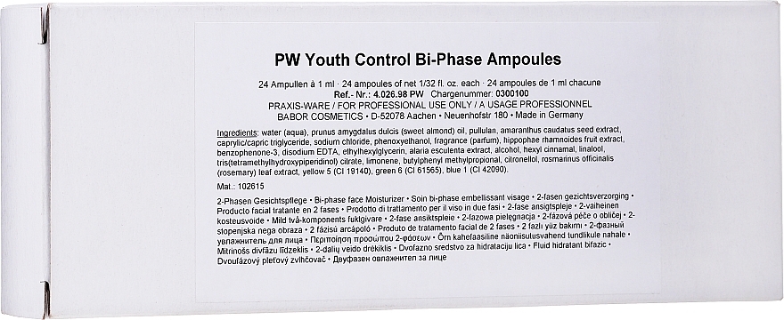 Bi-Phase Ampoule "Youth Control" - Babor Doctor Babor Youth Control Bi-Phase Ampoule — photo N11