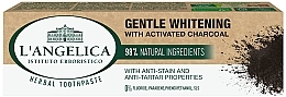 Activated Charcoal Toothpaste - L'Angelica Gentle Whitening With Activated Charcoal Toothpaste — photo N1