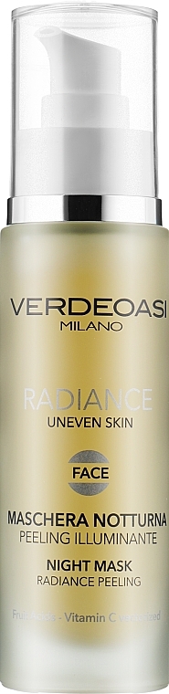 Radiance Peeling Night Mask - Verdeoasi Radiance Night Mask Peeling — photo N1