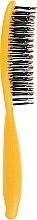 Hair Brush "Spider", 12 rows, glossy, yellow - I Love My Hair — photo N39