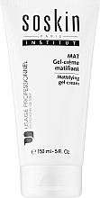 Fragrances, Perfumes, Cosmetics Mattifying Facial Gel Cream - Soskin Mattifying Gel-Cream