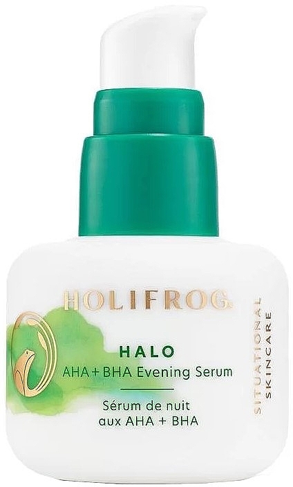 AHA + BHA Night Serum - HoliFrog Halo AHA + BHA Evening Serum — photo N1