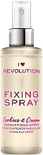Makeup Fixing Spray - I Heart Revolution Fixing Spray Cookies & Cream — photo N1
