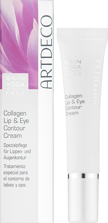 Eye & Lip Cream - Artdeco Skin Yoga Face Collagen Lip & Eye Contour Cream — photo N4