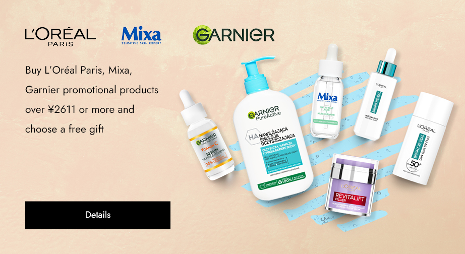 Special Offers from L'Oréal Paris, Mixa, Garnier