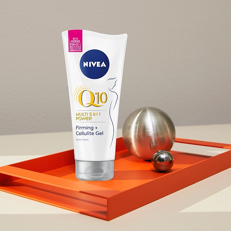 Anti-Cellulite Firming Cream-Gel Q10plus for All Skin Types - NIVEA Q10 PLUS Firming Anti-Cellulite Body Gel-Cream — photo N4