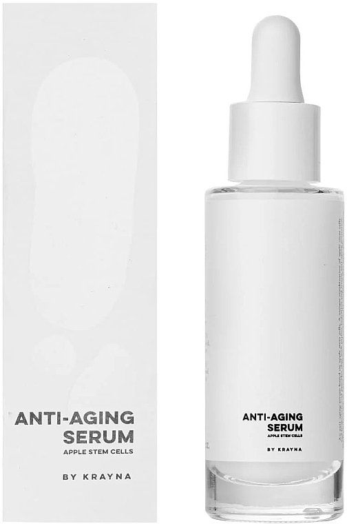 Apple Stem Cells Anti-Aging Serum - Krayna Anti-Aging Serum Apple Stem Cells — photo N1