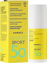 Fragrances, Perfumes, Cosmetics Face Sunscreen - Korres Citrus Sport Face Suncare SPF50