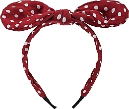 Fragrances, Perfumes, Cosmetics Hair Hoop, FA-5613, red polka dot - Donegal